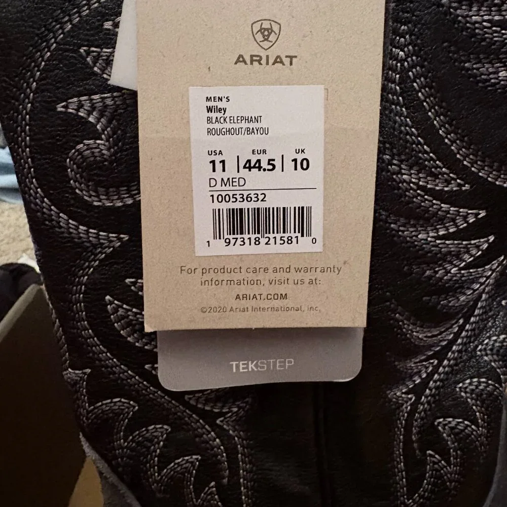 Mens ARIAT boots - Picture 6 of 8